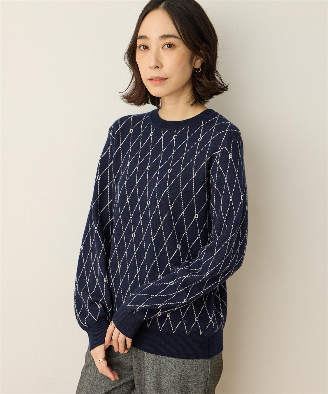 DECOY ジャガードプルオーバー_sub_2