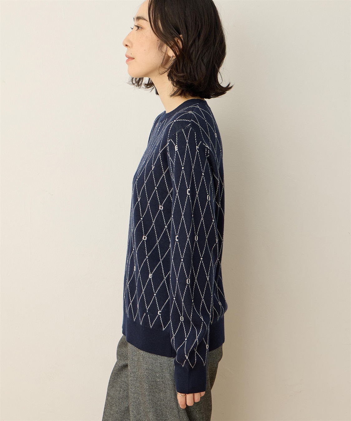 DECOY ジャガードプルオーバー_sub_3