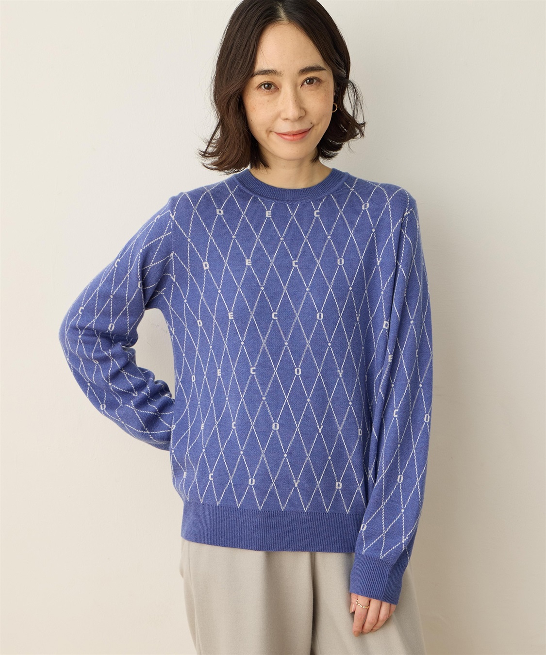 DECOY ジャガードプルオーバー_sub_5