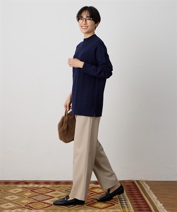 DECOY ヘリンボーンニットプルオーバー【ハンドウォッシャブル】_subthumb_11