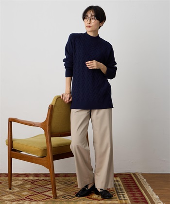 DECOY ヘリンボーンニットプルオーバー【ハンドウォッシャブル】_subthumb_15