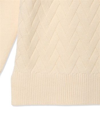 DECOY ヘリンボーンニットプルオーバー【ハンドウォッシャブル】_subthumb_22