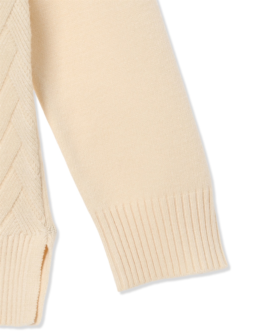 DECOY ヘリンボーンニットプルオーバー【ハンドウォッシャブル】_sub_23