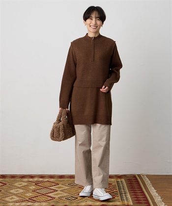 DECOY ベスト付きチュニック_subthumb_5