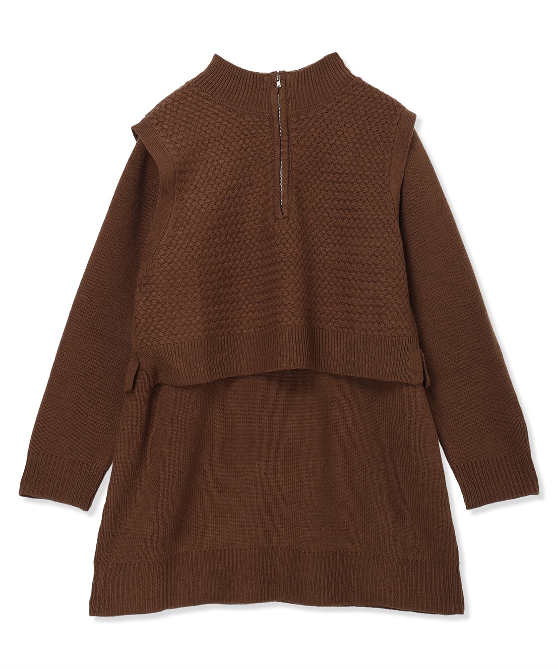 DECOY ベスト付きチュニック_sub_18