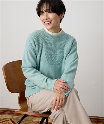 DECOY ジャガードニットプルオーバー【ハンドウォッシャブル】_subthumb_7