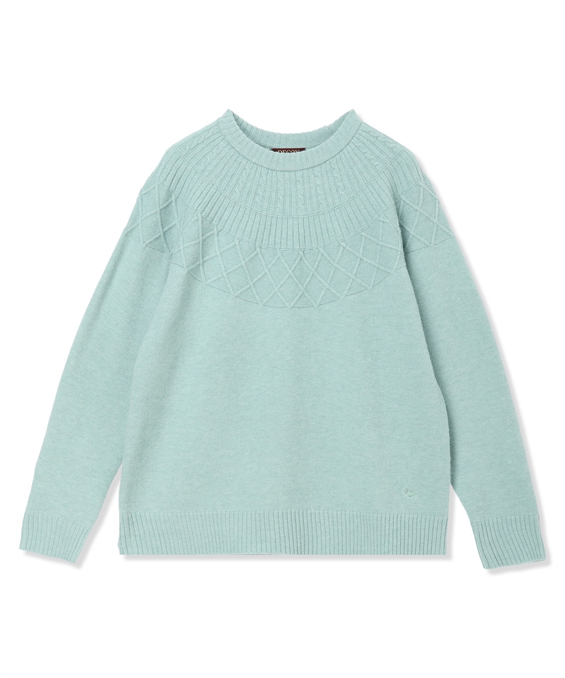 DECOY ジャガードニットプルオーバー【ハンドウォッシャブル】_sub_17