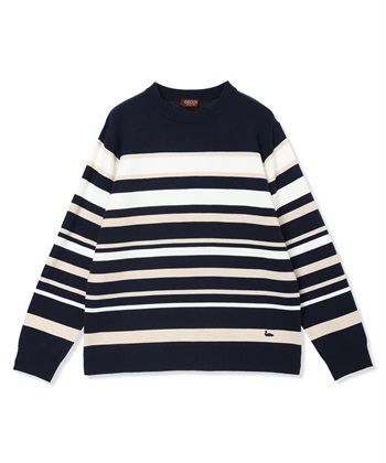 DECOY パネルボーダーニットプルオーバー【ハンドウォッシャブル】_subthumb_11