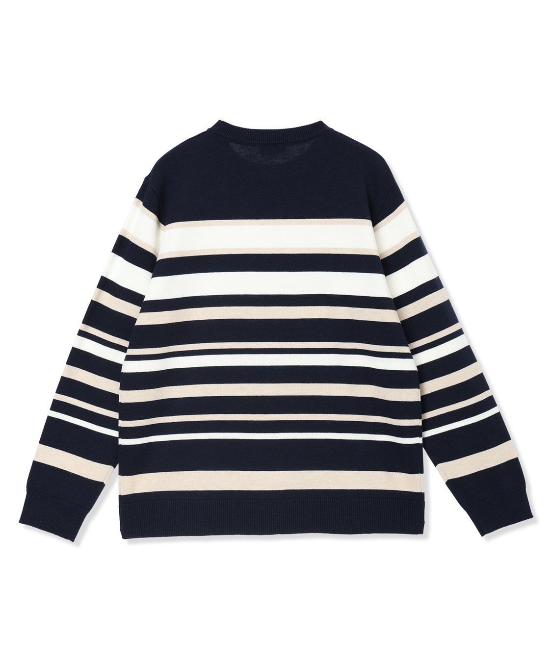 DECOY パネルボーダーニットプルオーバー【ハンドウォッシャブル】_sub_12