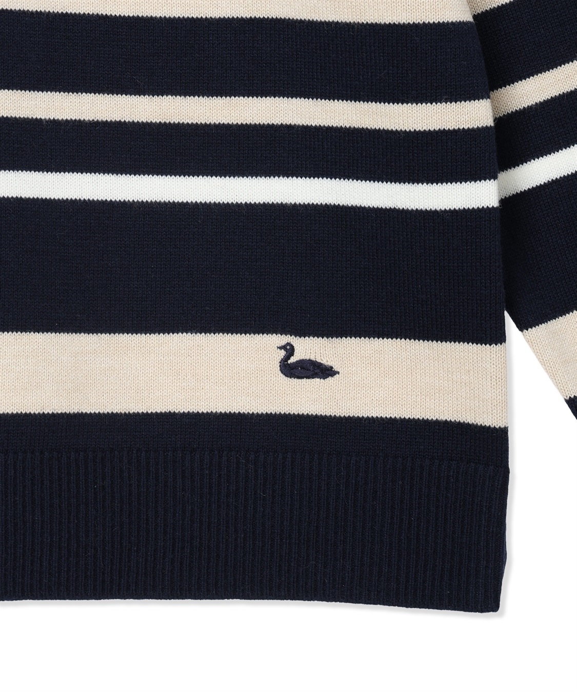 DECOY パネルボーダーニットプルオーバー【ハンドウォッシャブル】_sub_14