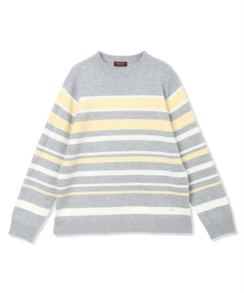 DECOY パネルボーダーニットプルオーバー【ハンドウォッシャブル】_subthumb_18