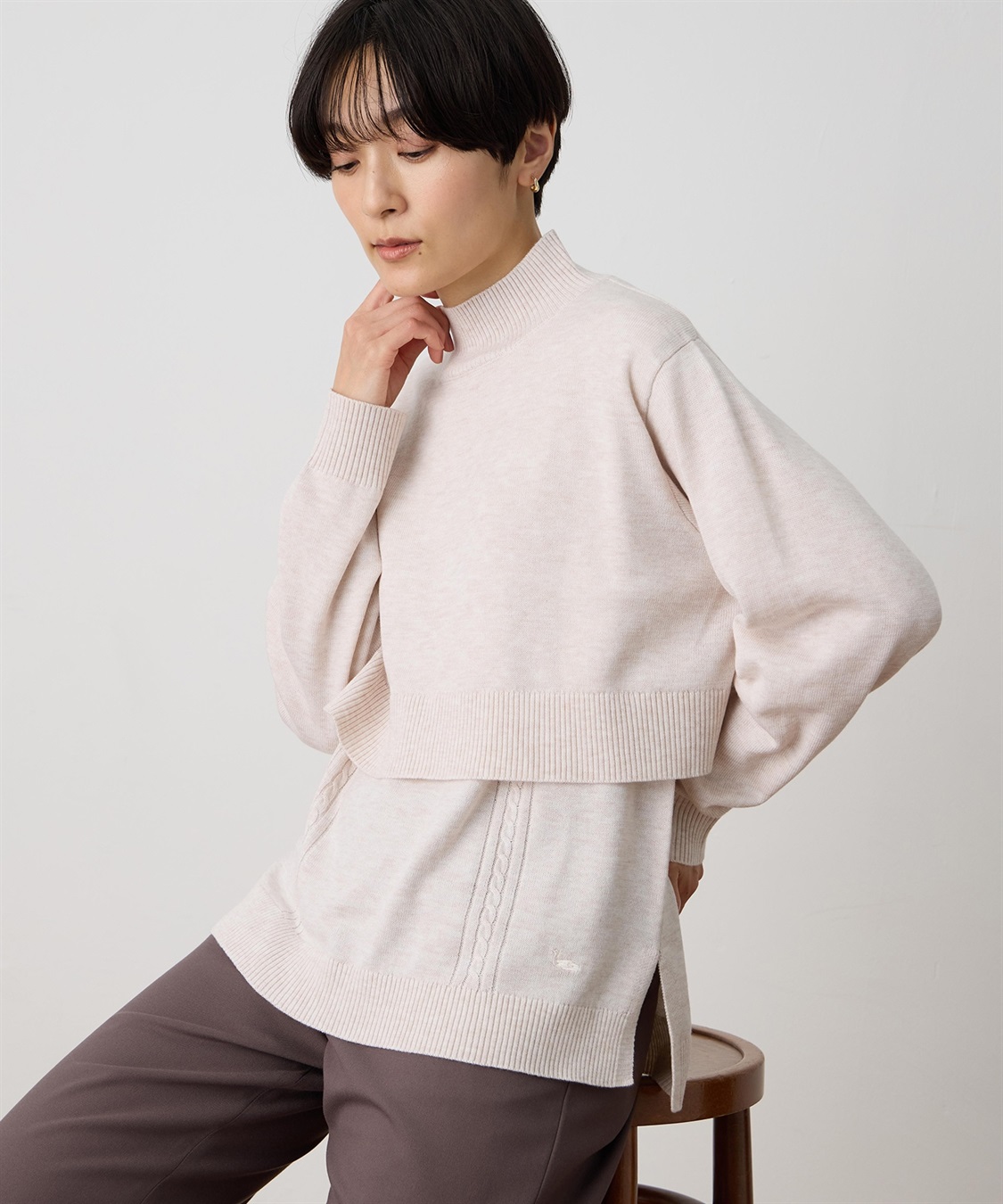 ニットアンサンブル DECOY｜クロスプラス公式通販サイト