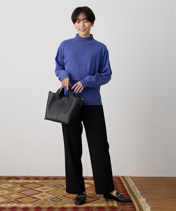 DECOY ハイネックニットアンサンブル【アンサンブル(2枚セット)・ハンドウォッシャブル】_subthumb_9