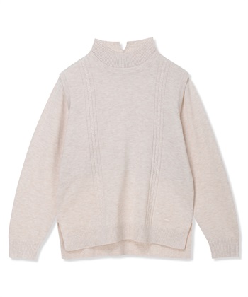 DECOY ハイネックニットアンサンブル【アンサンブル(2枚セット)・ハンドウォッシャブル】_subthumb_21