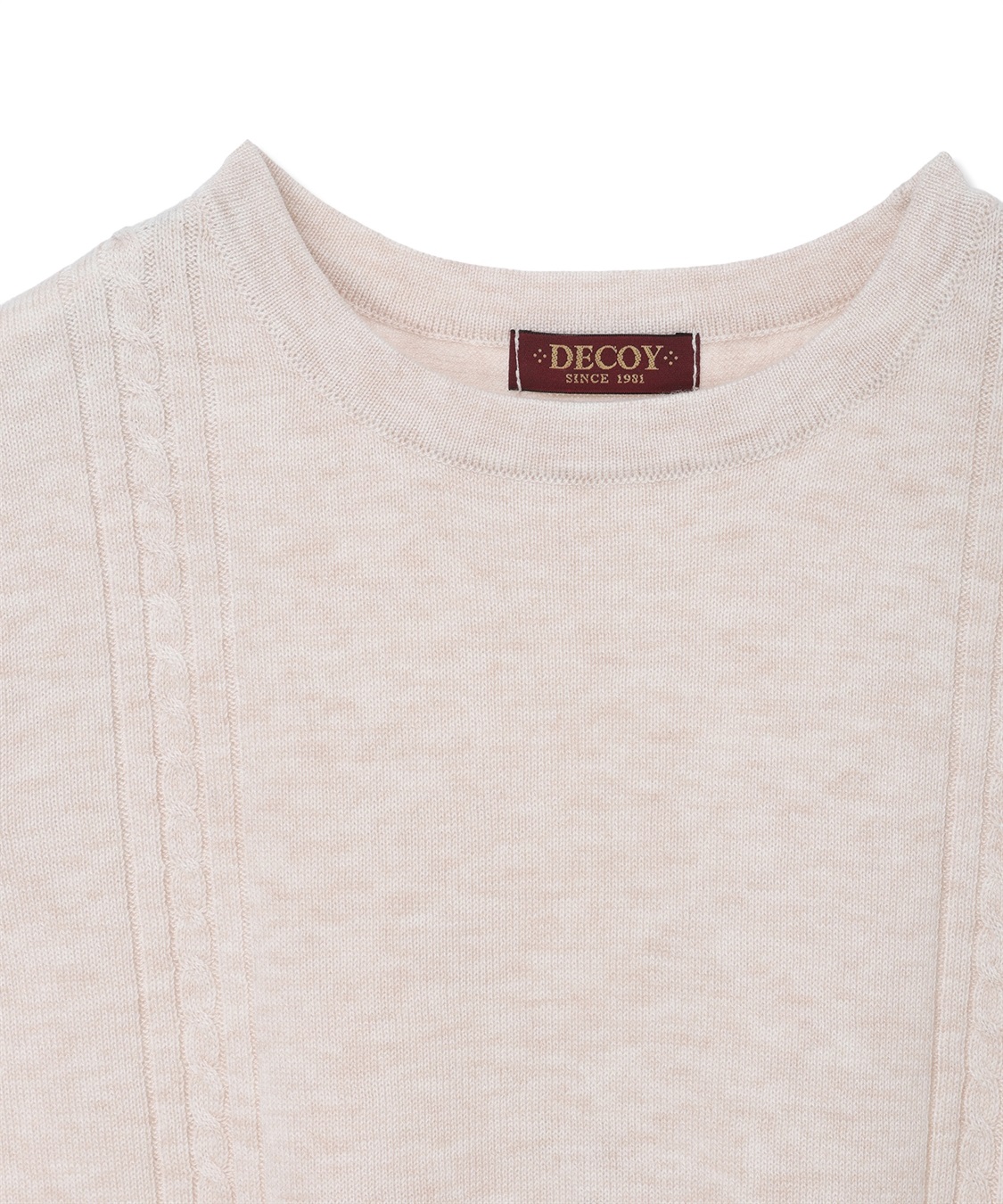 DECOY ハイネックニットアンサンブル【アンサンブル(2枚セット)・ハンドウォッシャブル】_sub_24