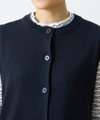 DECOY クルーネックニットベスト【ハンドウォッシャブル】_subthumb_8