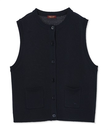 DECOY クルーネックニットベスト【ハンドウォッシャブル】_subthumb_13