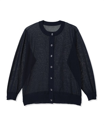 DECOY サラコクルーネック9分袖カーディガン【接触冷感・ウォッシャブル・毛玉になりにくい】_subthumb_16