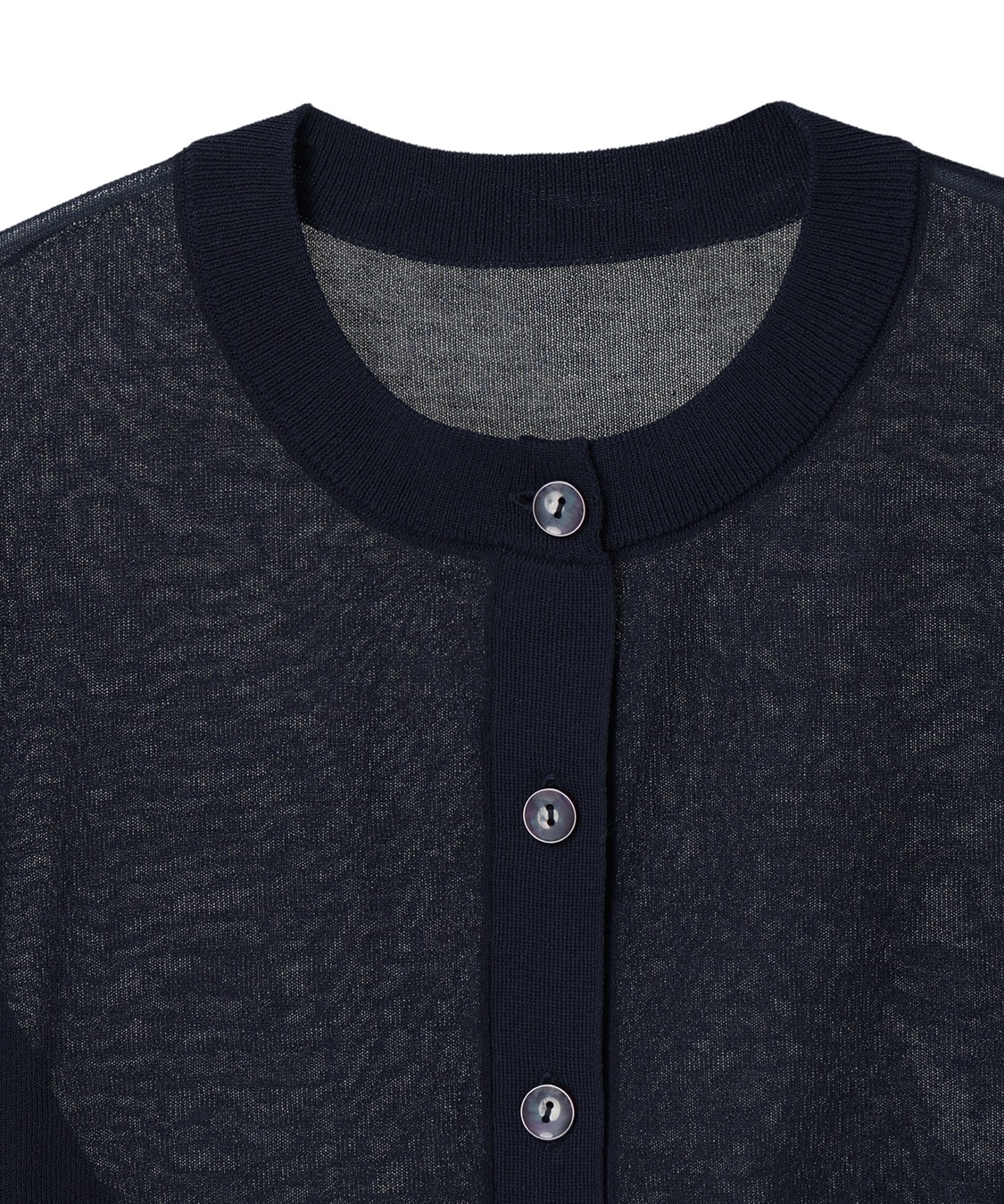 DECOY サラコクルーネック9分袖カーディガン【接触冷感・ウォッシャブル・毛玉になりにくい】_sub_18