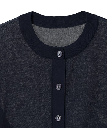 DECOY サラコクルーネック9分袖カーディガン【接触冷感・ウォッシャブル・毛玉になりにくい】_subthumb_18