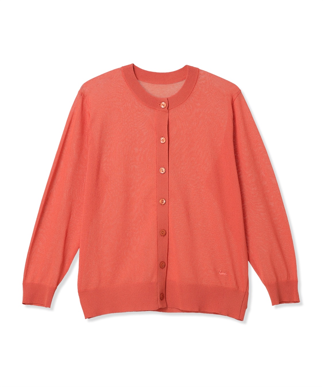 DECOY サラコクルーネック9分袖カーディガン【接触冷感・ウォッシャブル・毛玉になりにくい】_sub_26