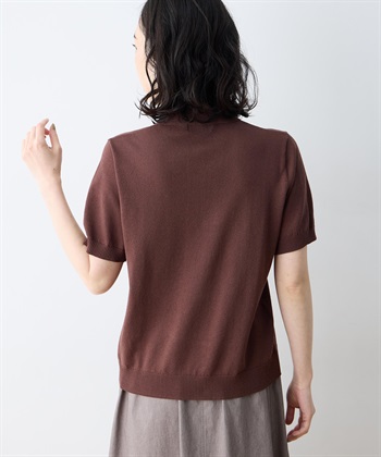 DECOY ポロカラーニット【ハンドウォッシャブル】_subthumb_1