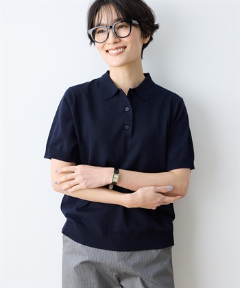 DECOY ポロカラーニット【ハンドウォッシャブル】_subthumb_3