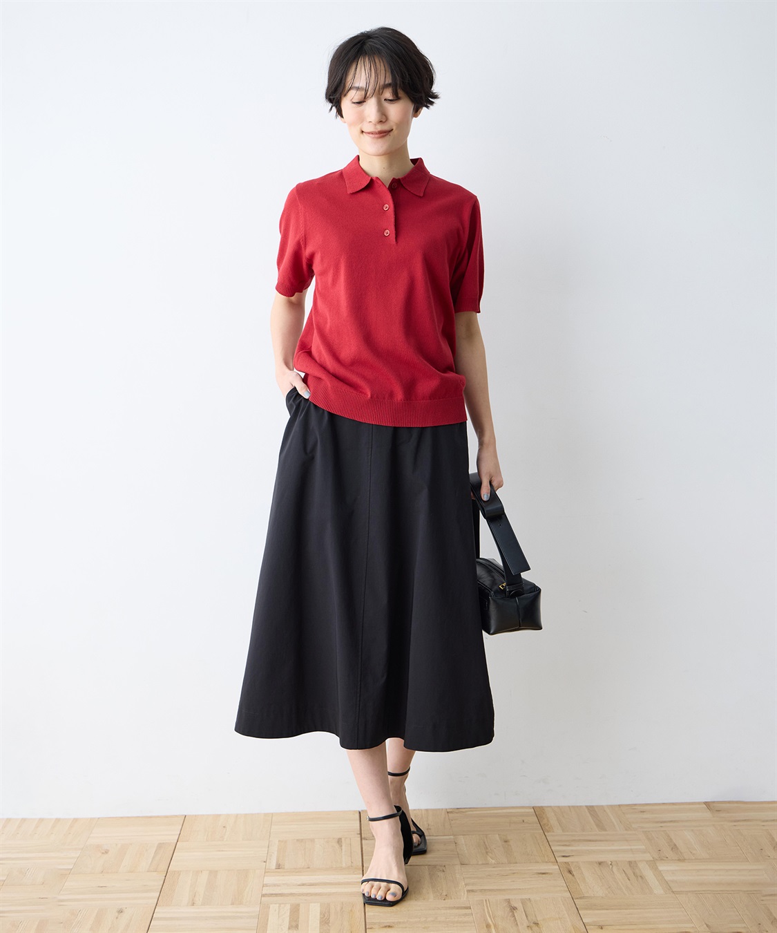 DECOY ポロカラーニット【ハンドウォッシャブル】_sub_8