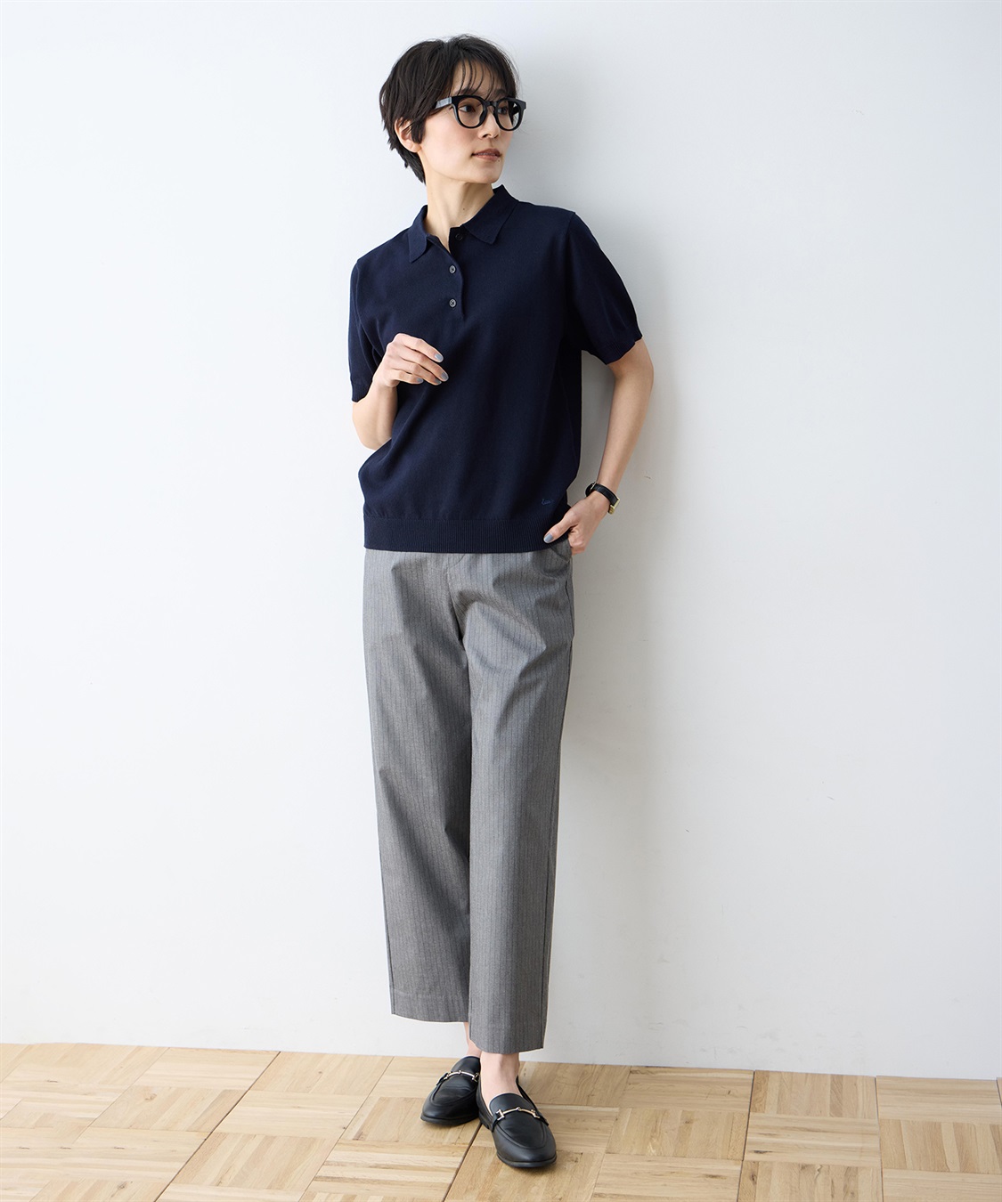 DECOY ポロカラーニット【ハンドウォッシャブル】_sub_11