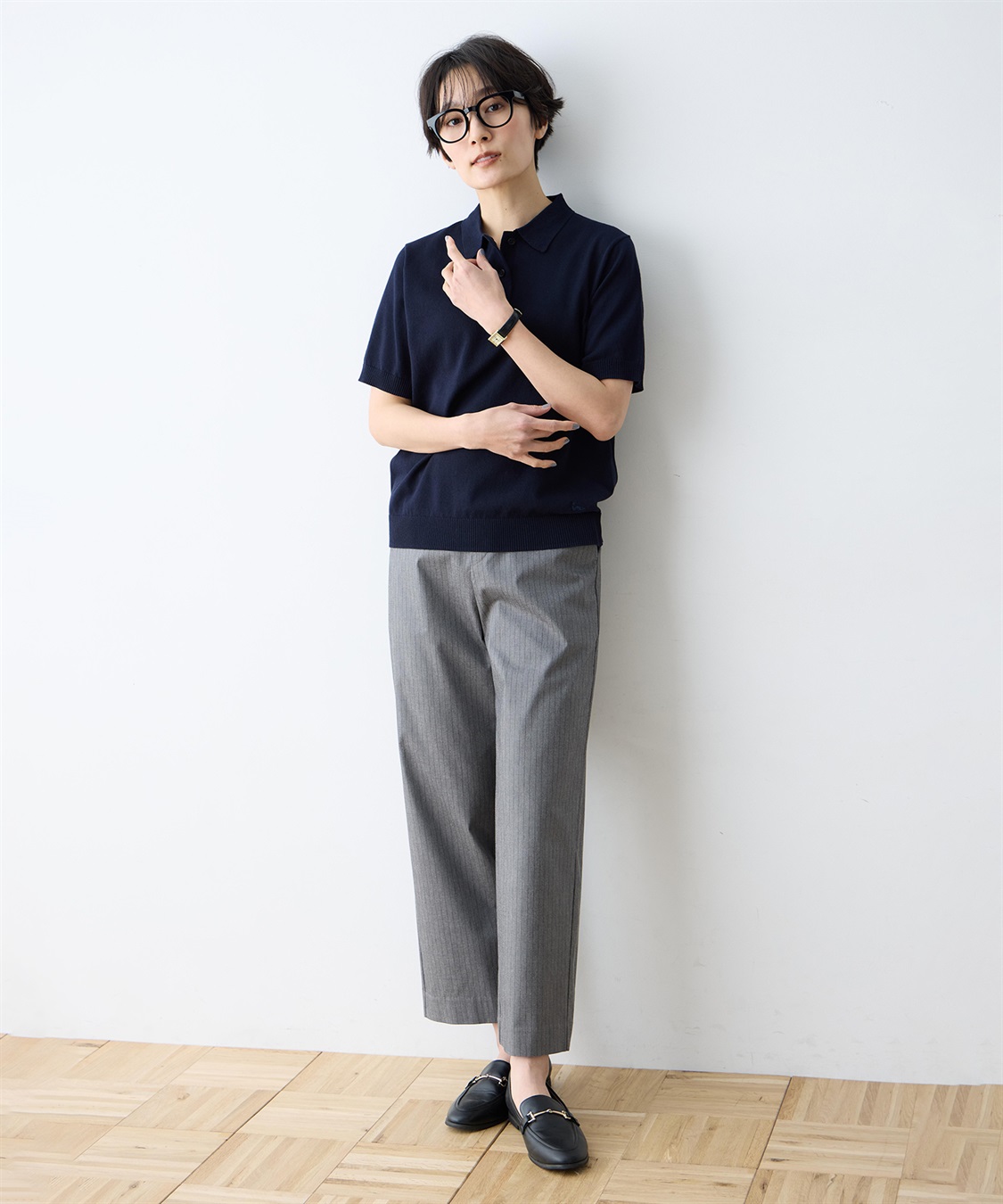 DECOY ポロカラーニット【ハンドウォッシャブル】_sub_12