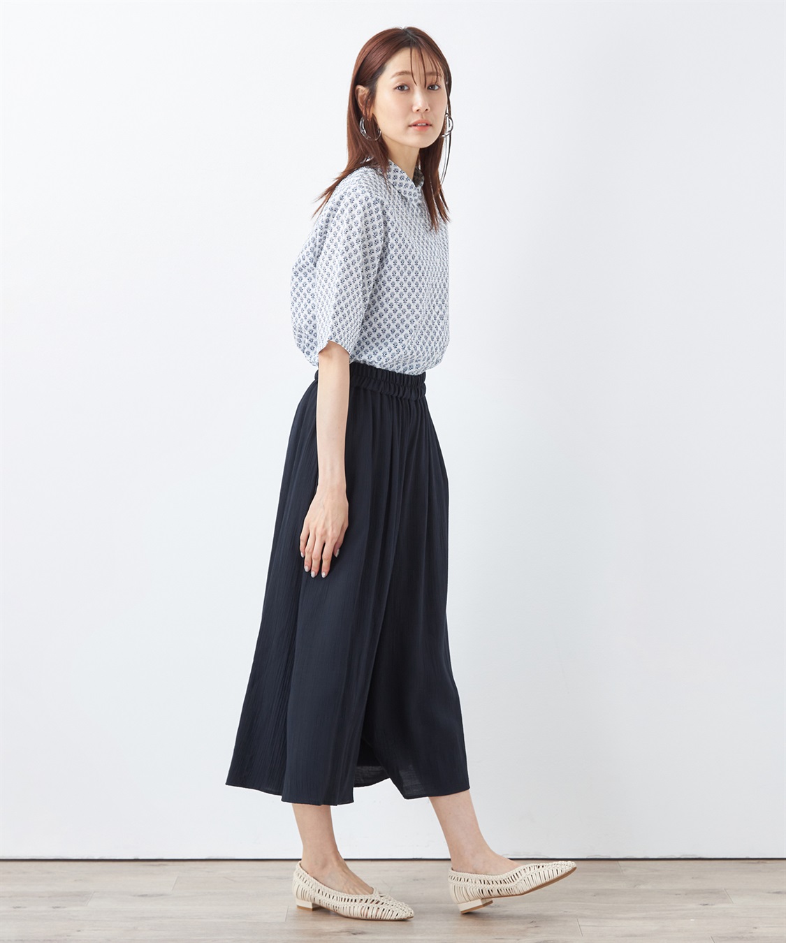 DECOY サッカープリントブラウス_sub_17