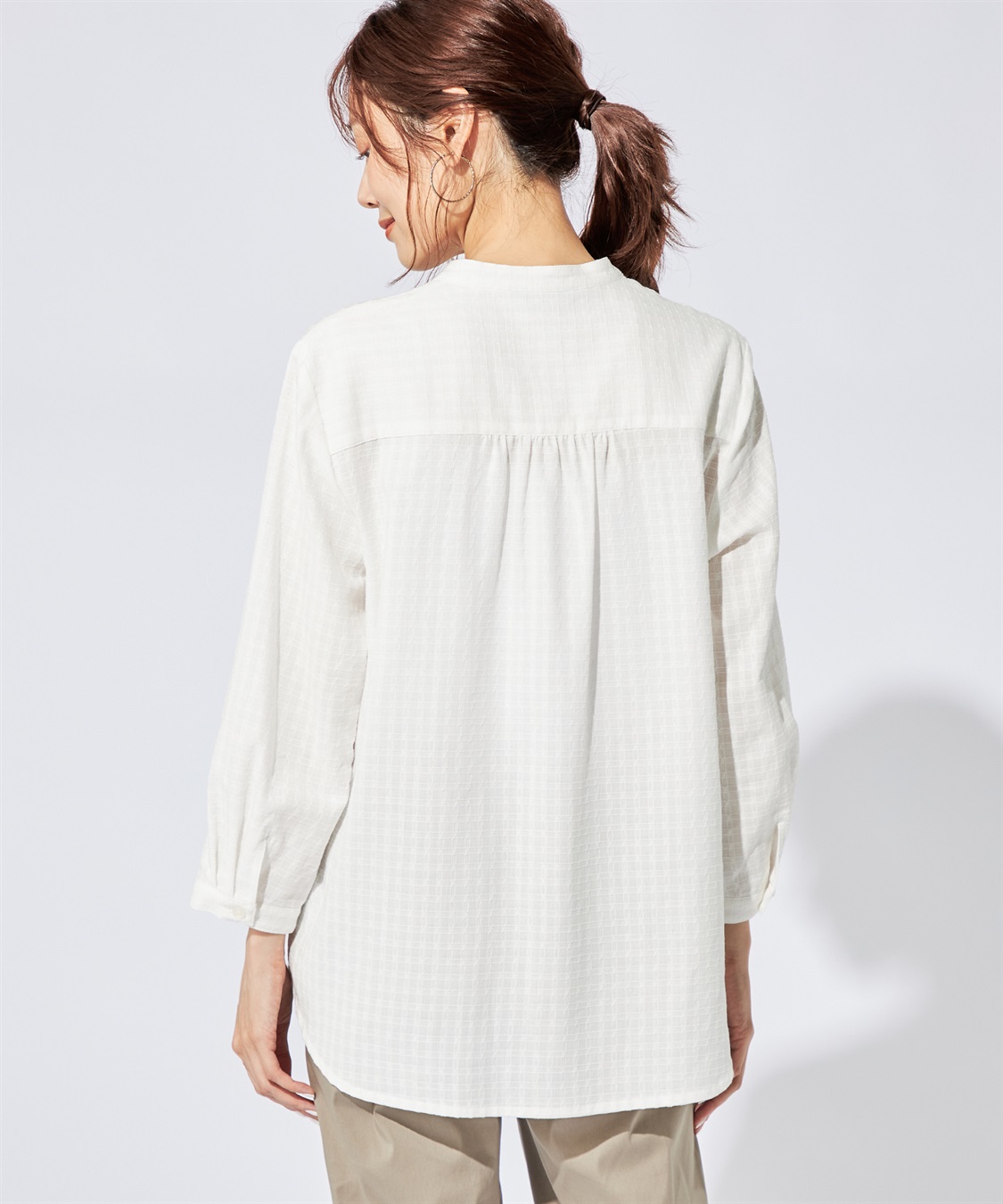 DECOY バックギャザーブラウス_sub_3