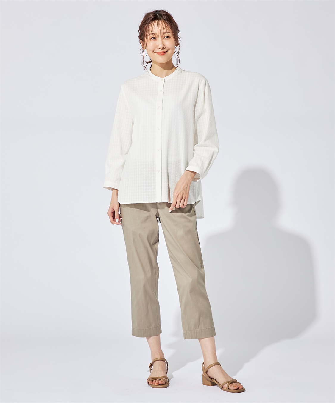 DECOY バックギャザーブラウス_sub_12