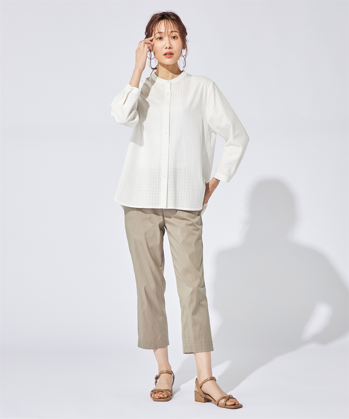 DECOY バックギャザーブラウス_sub_14