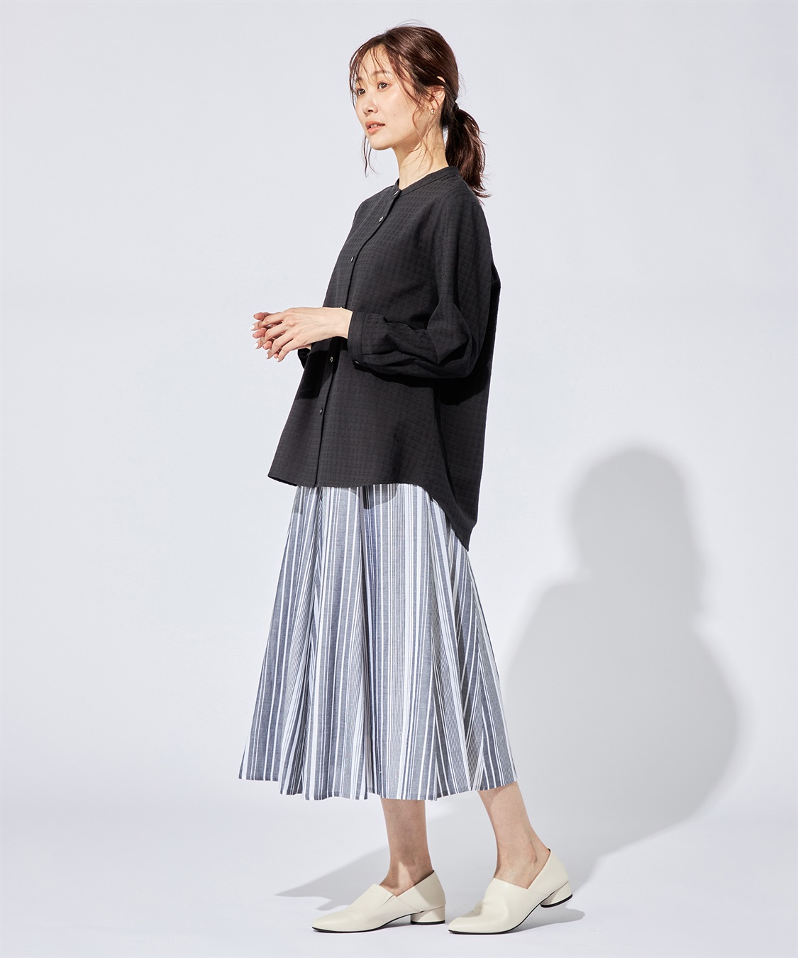 DECOY バックギャザーブラウス_sub_16