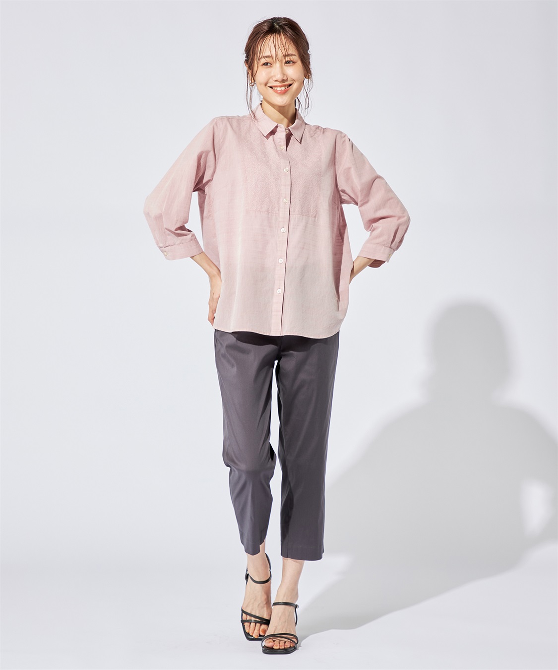 DECOY 刺しゅうブラウス_sub_10