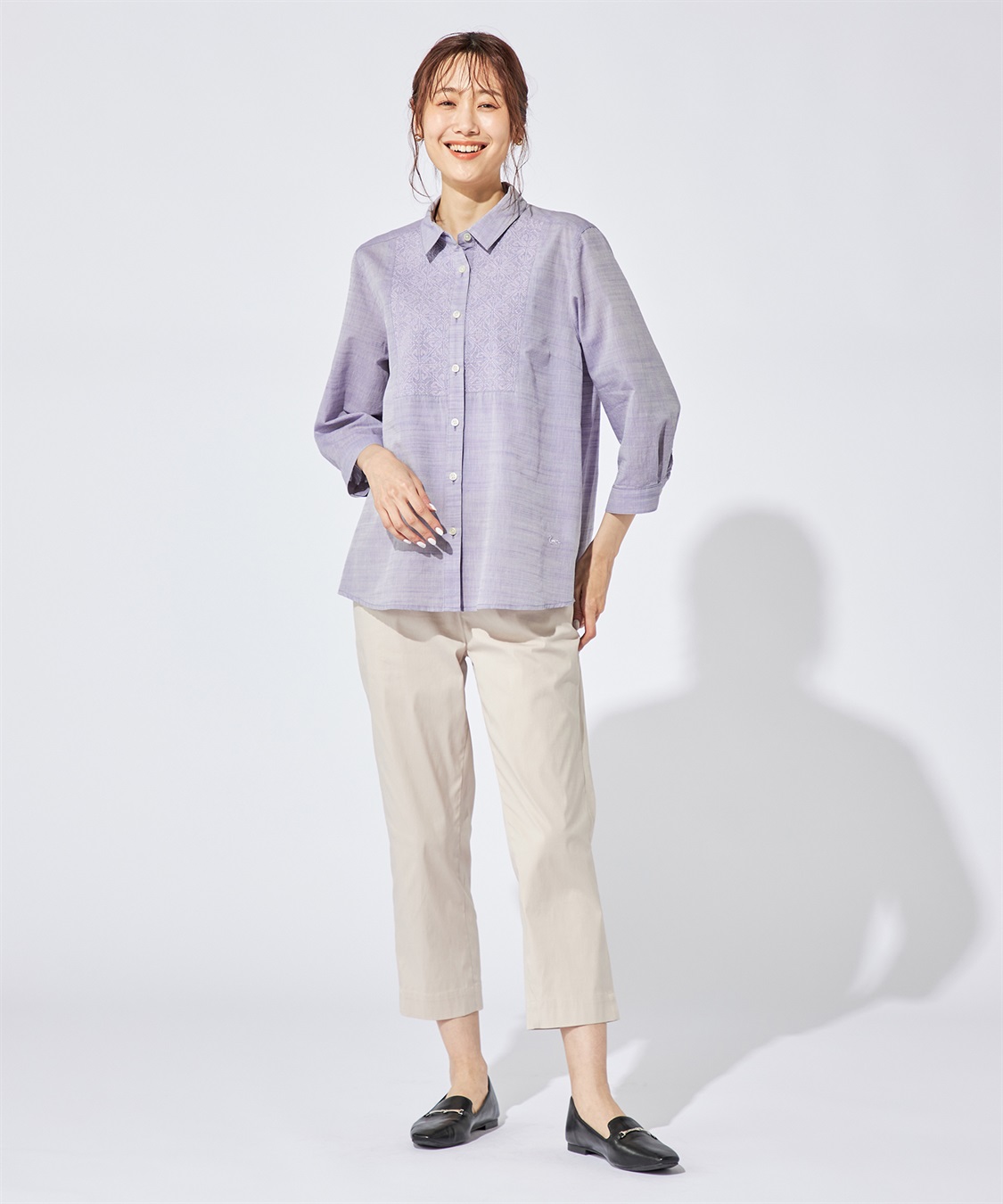 DECOY 刺しゅうブラウス_sub_13