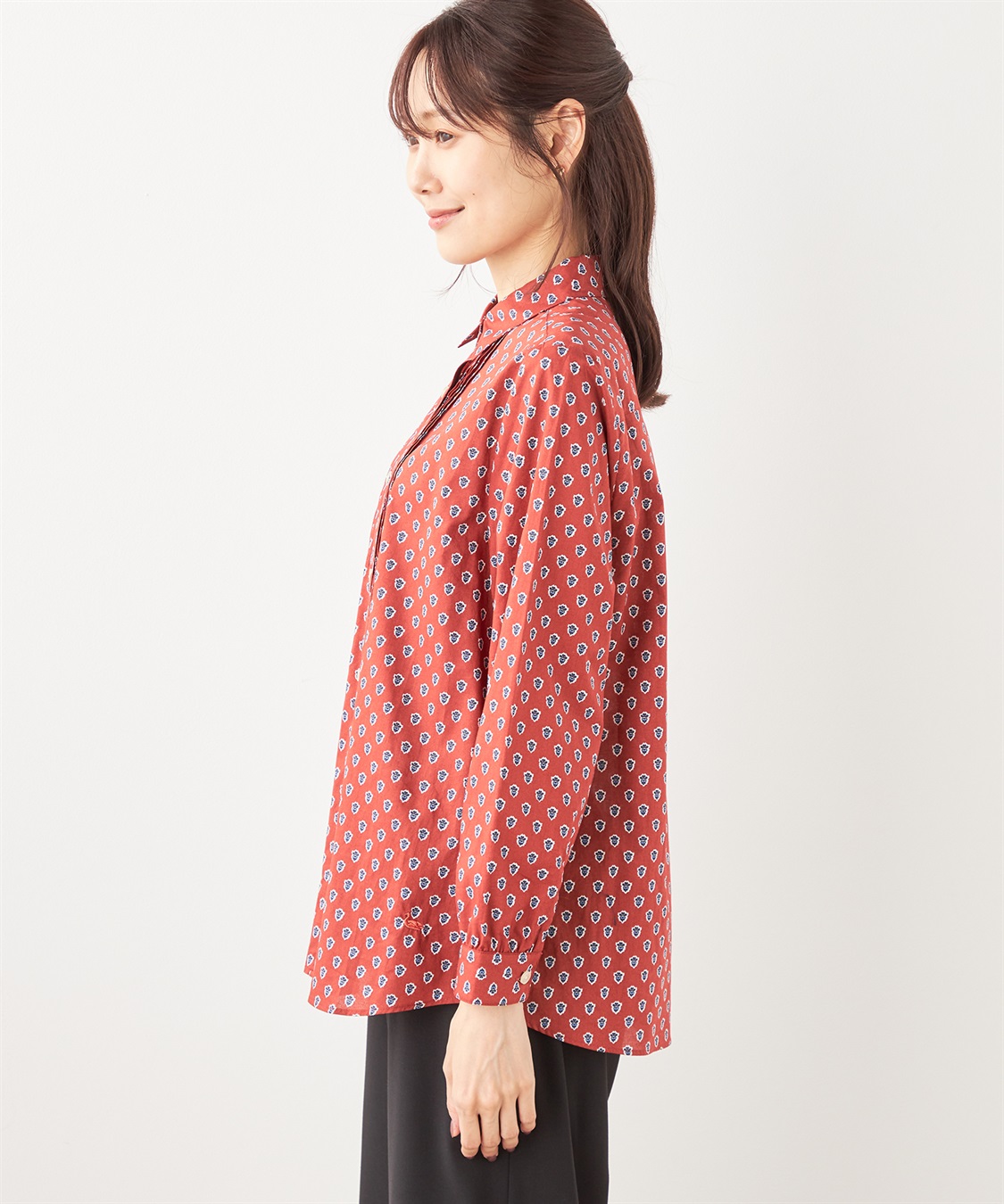 DECOY レゾリヴァードピンタックブラウス_sub_3