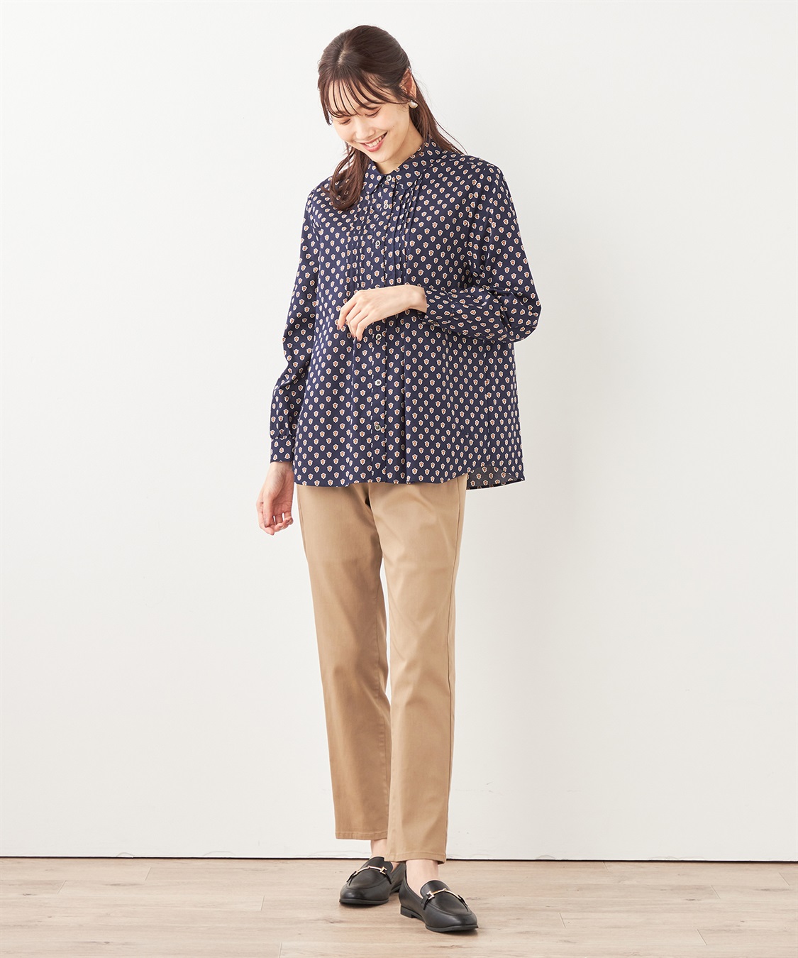 DECOY レゾリヴァードピンタックブラウス_sub_15