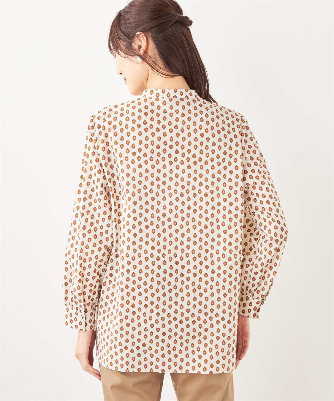 DECOY レゾリヴァードシャーリングブラウス_sub_4