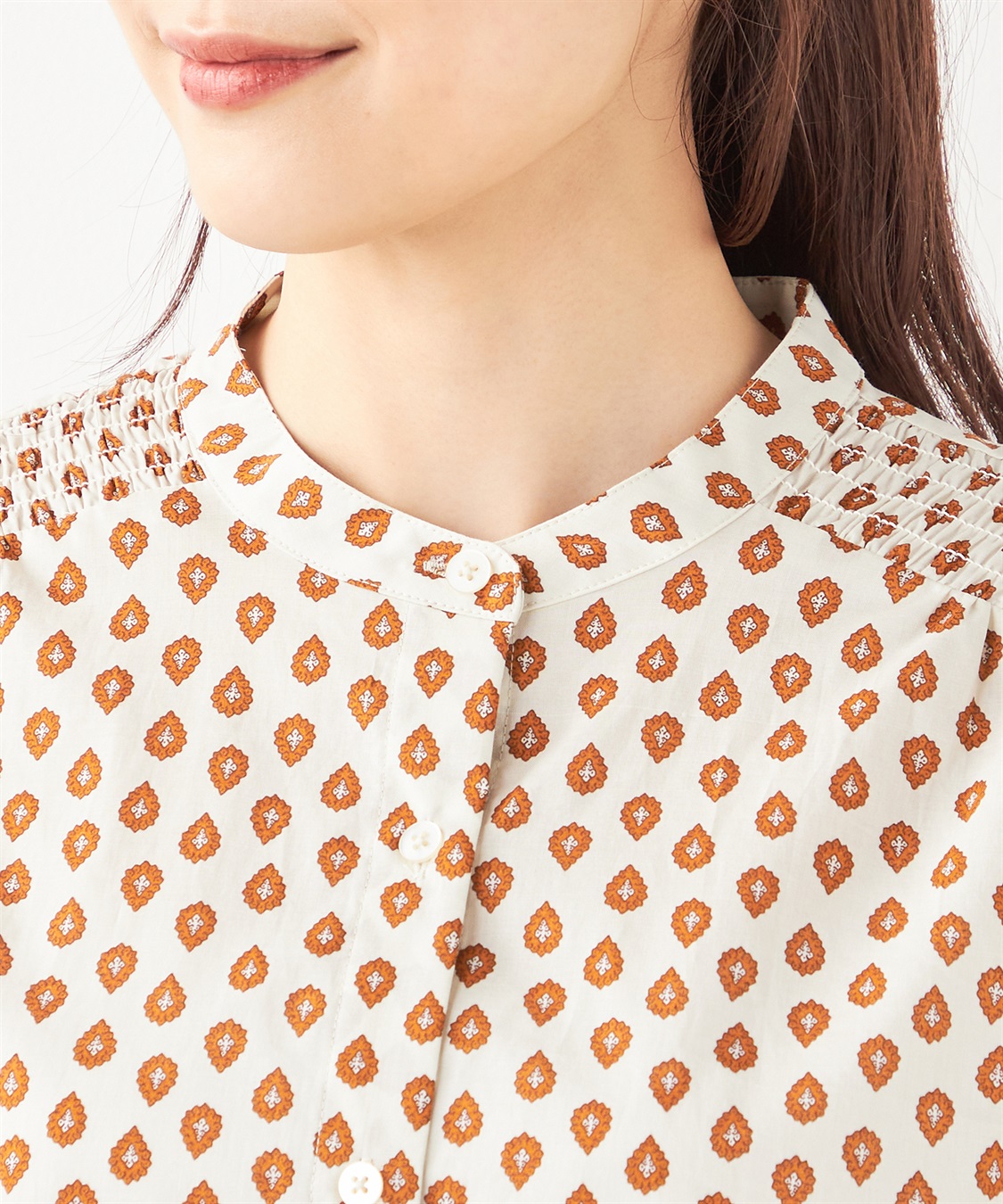 DECOY レゾリヴァードシャーリングブラウス_sub_5