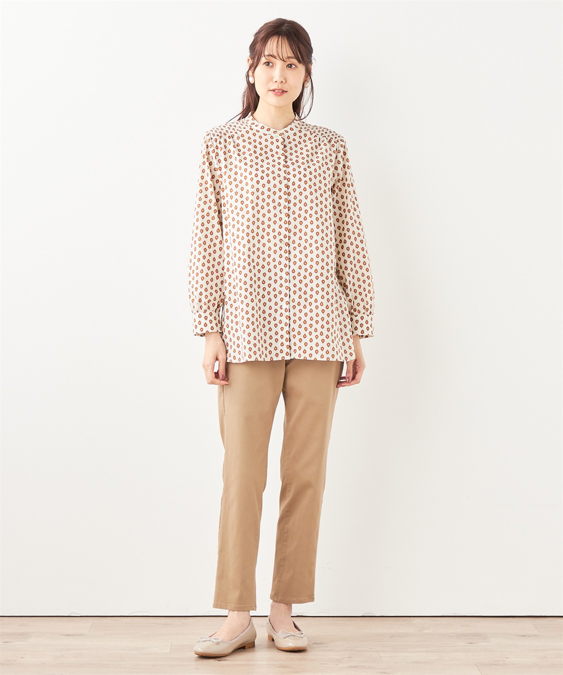 DECOY レゾリヴァードシャーリングブラウス_sub_10