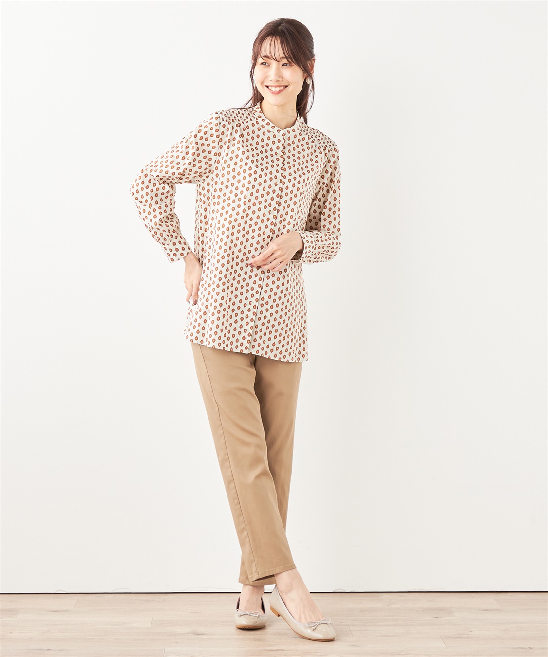 DECOY レゾリヴァードシャーリングブラウス_sub_11