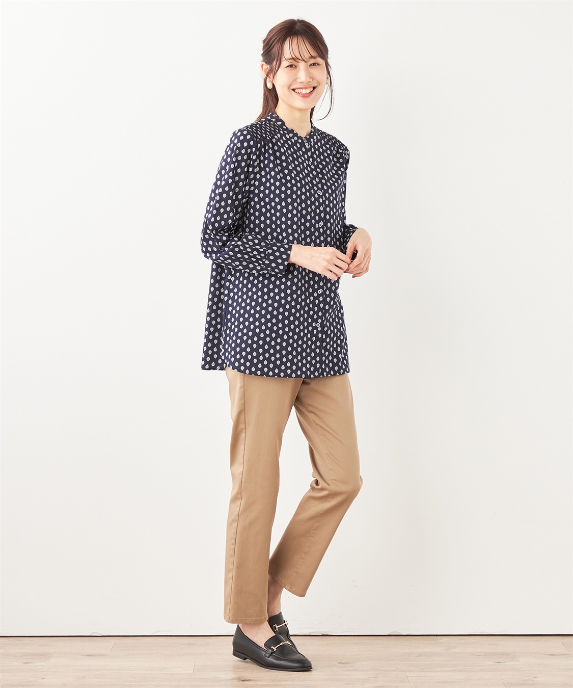 DECOY レゾリヴァードシャーリングブラウス_sub_13