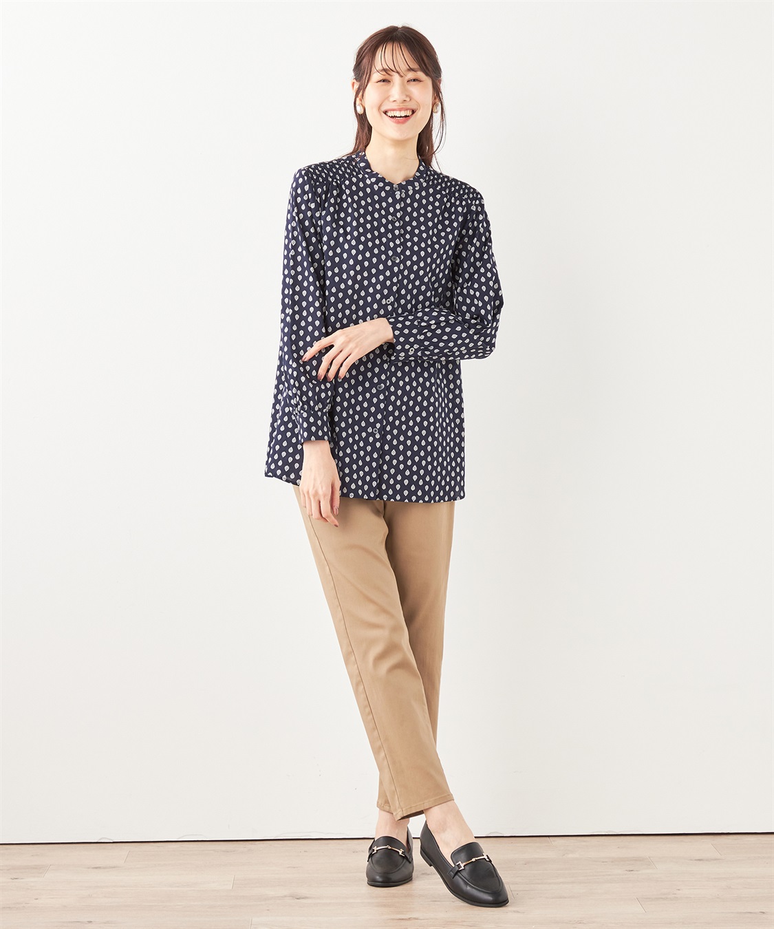 DECOY レゾリヴァードシャーリングブラウス_sub_15