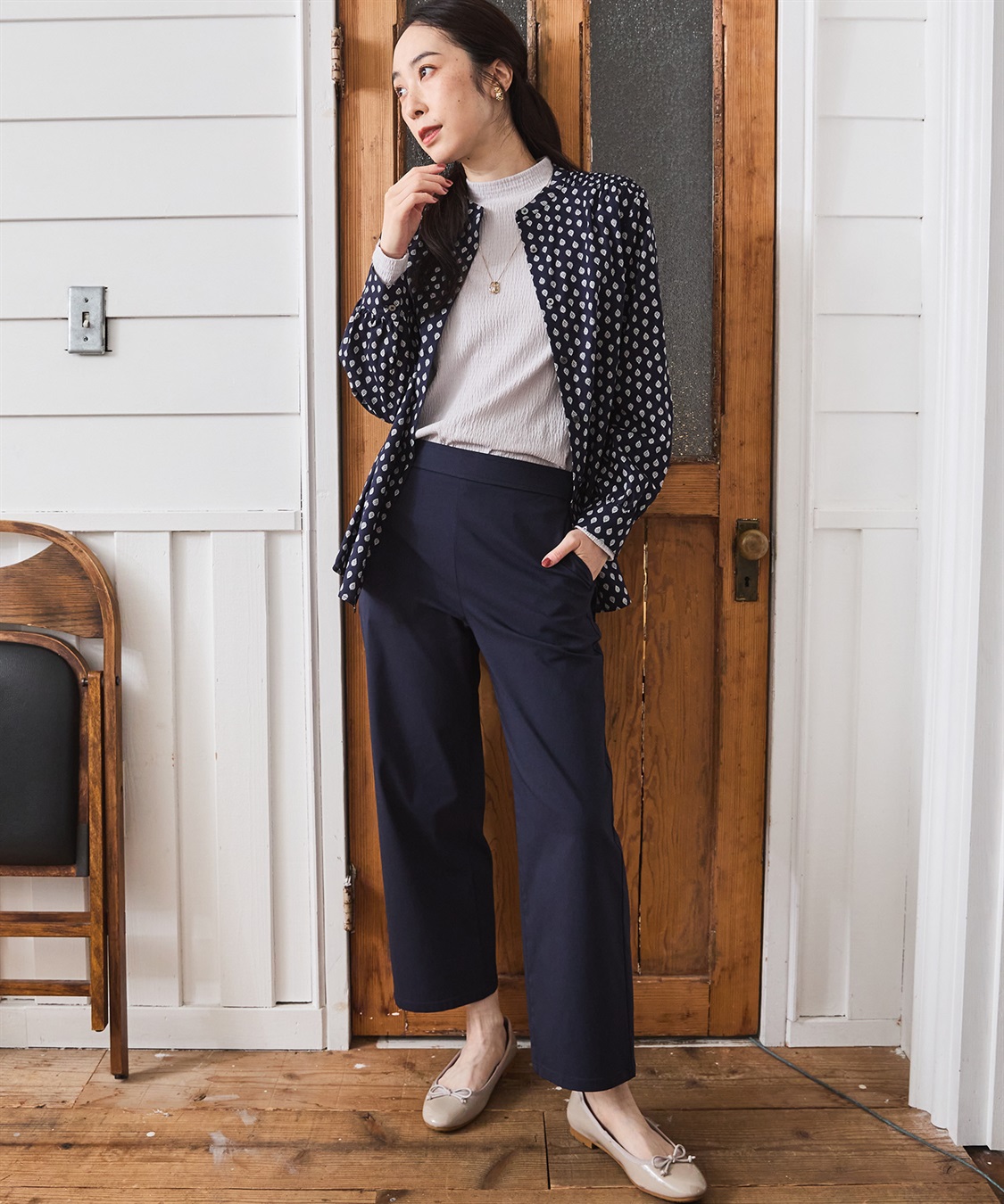 DECOY レゾリヴァードシャーリングブラウス_sub_17