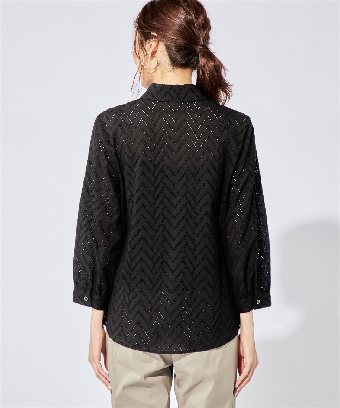 DECOY レースブラウス_sub_2