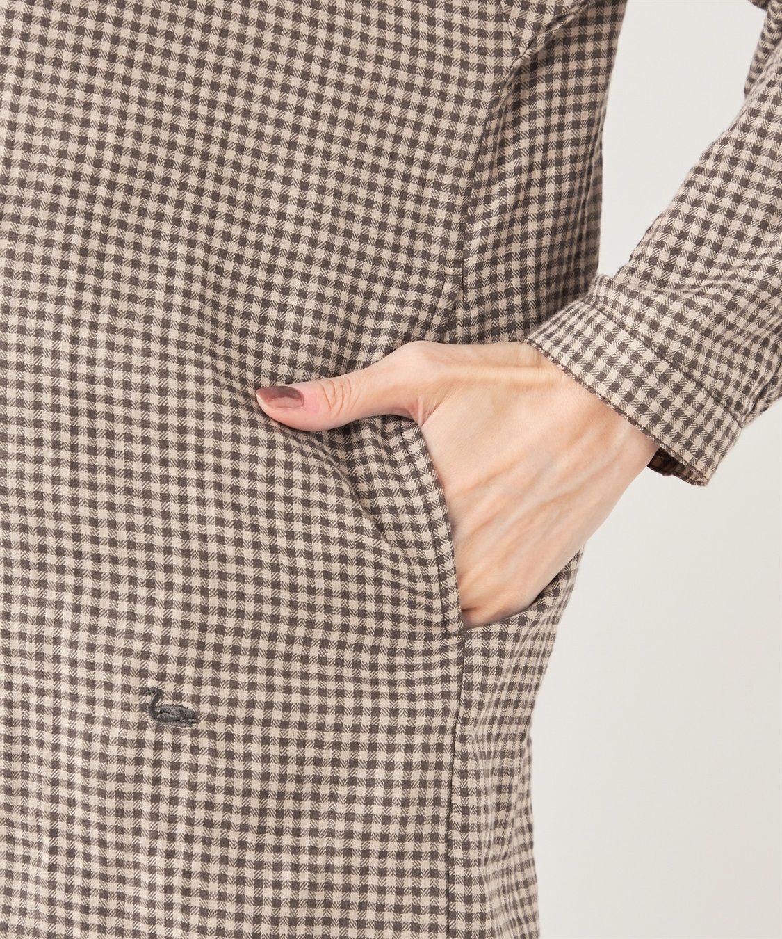 DECOY シャーリングチュニックブラウス_sub_7