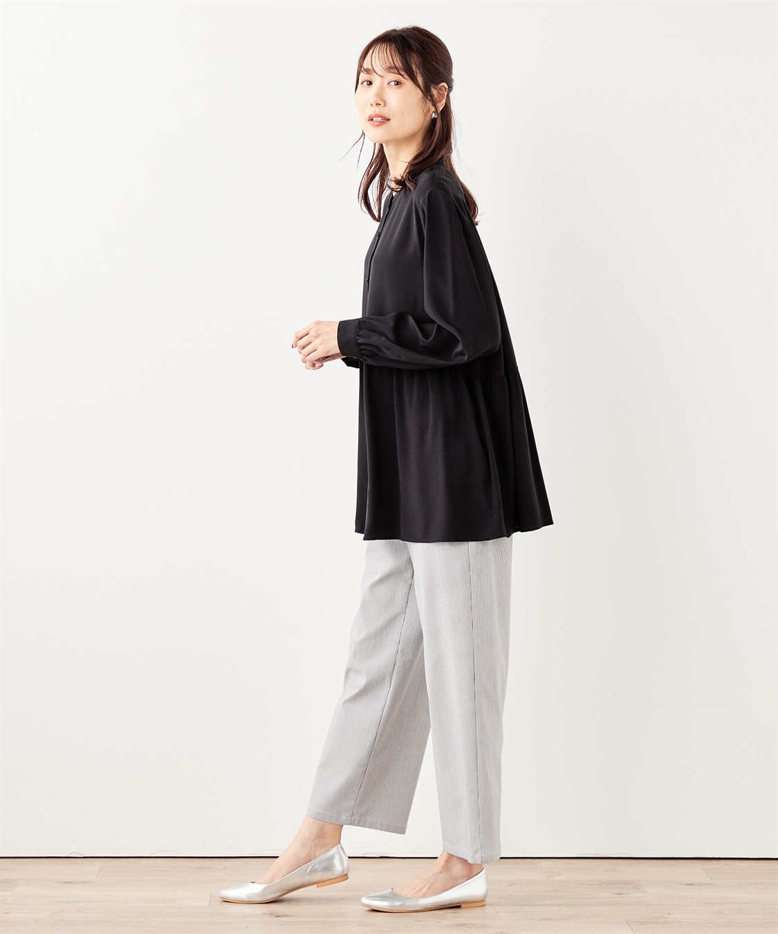 DECOY 切替ギャザーブラウス_sub_16