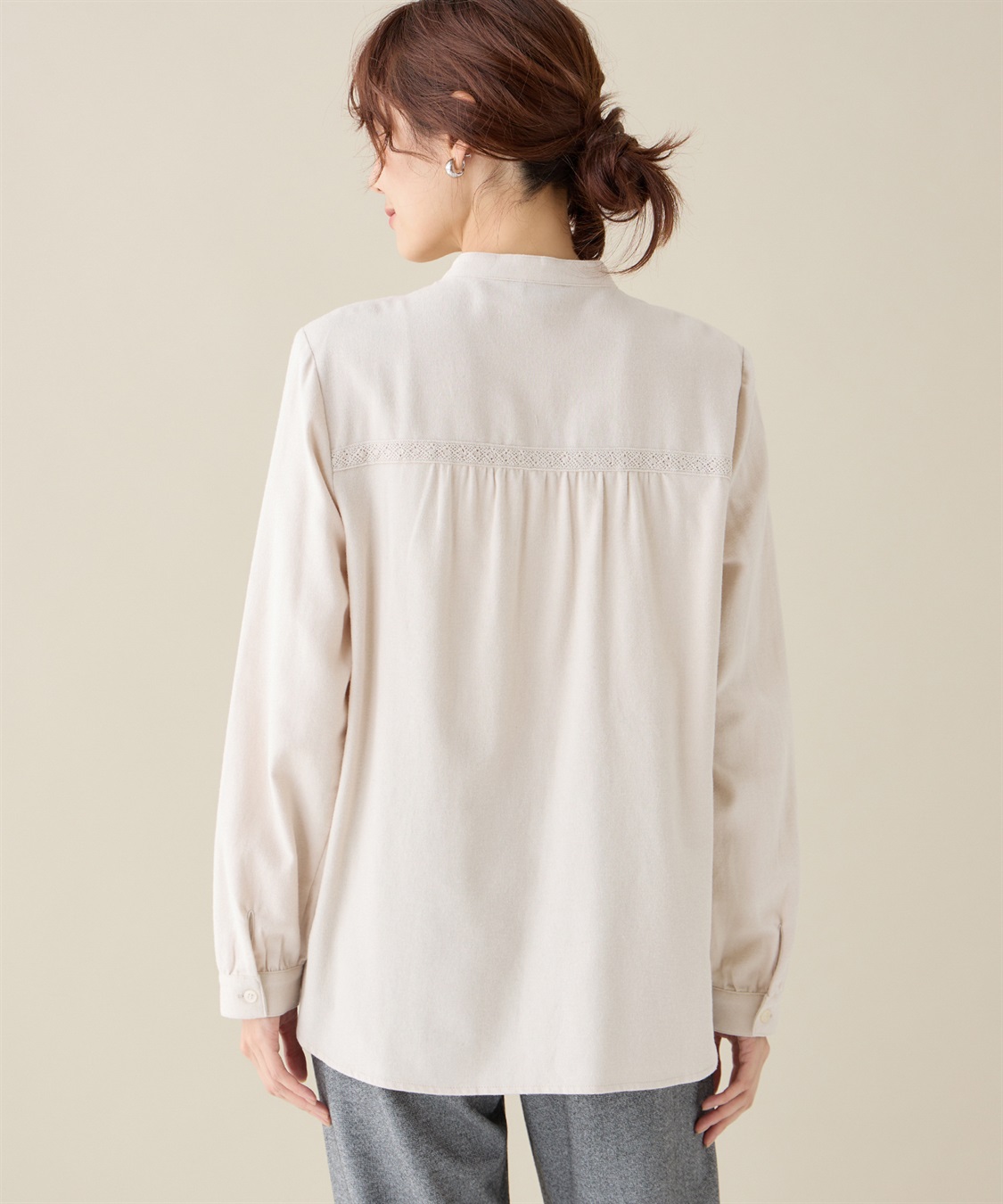 DECOY 起毛レースブラウス _sub_2